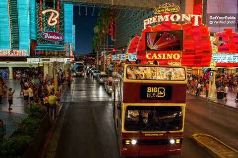 Las Vegas Night tour by bus