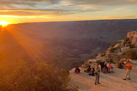 Grand Canyon solnedgang Hummer tur