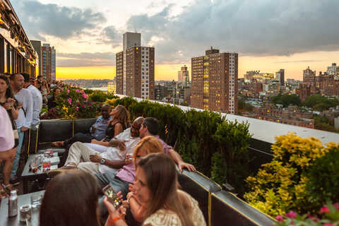 New York rooftop lounge bar tour